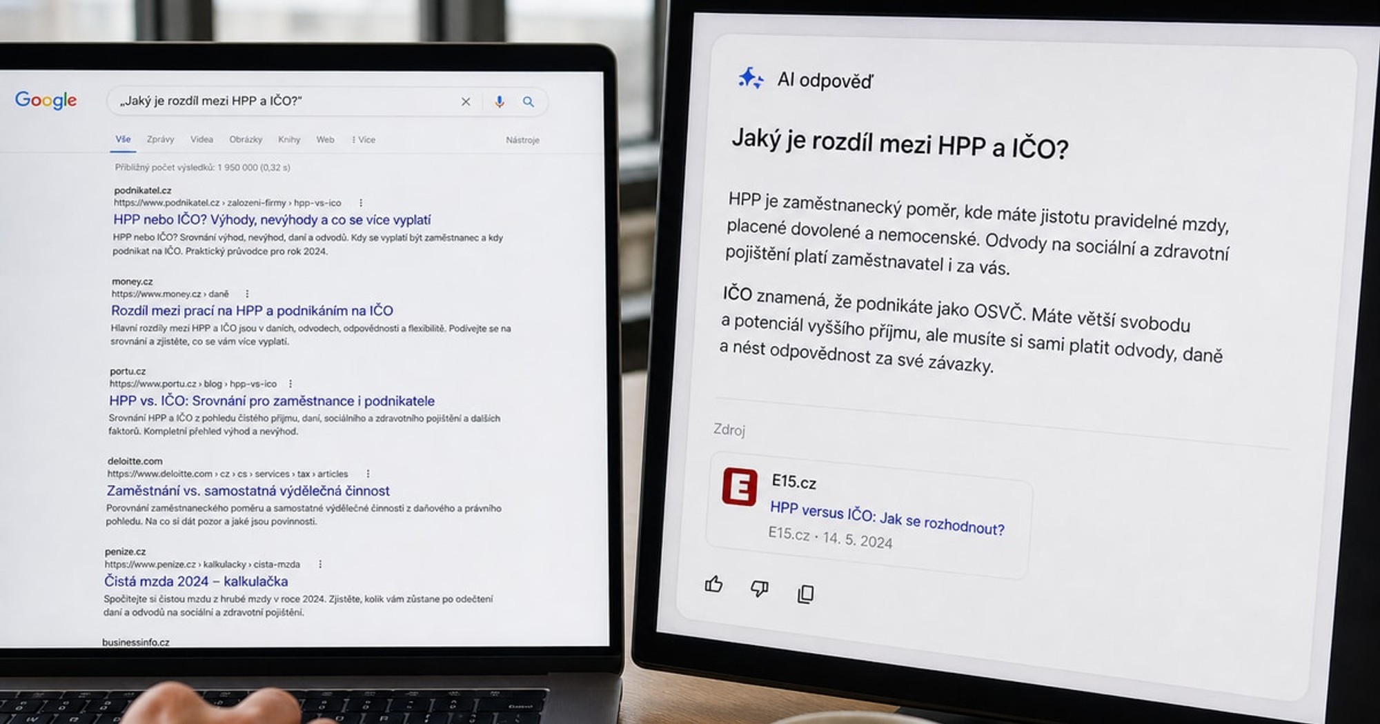 AEO a GEO: Proč už nestačí "být na Googlu"