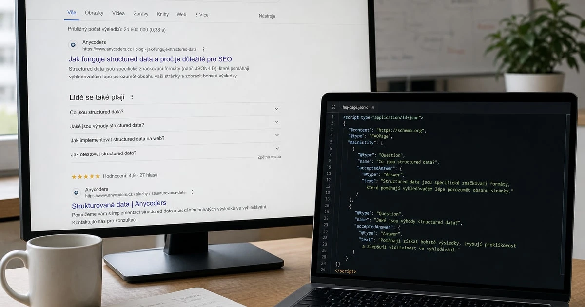 JSON-LD na webu: strukturovaná data bez magie a bez microdata pekla