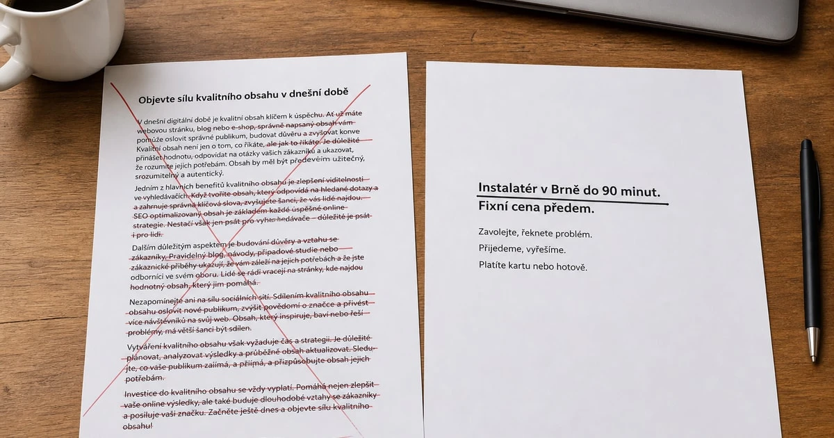 Copywriting 2026: text, který má důvod existovat